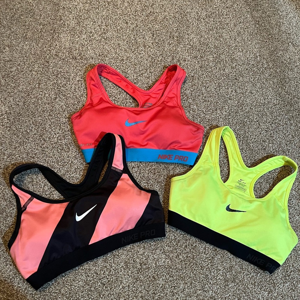 Nike sports bras
